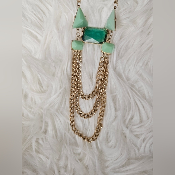 Etc. Emerald Long Necklace. - Picture 6 of 8